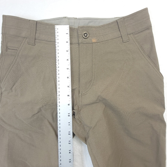 Kuhl Resistor Tapered Chino Pants Khaki Mens Size 32x30(32x28) StretchX Fabric - Picture 11 of 12